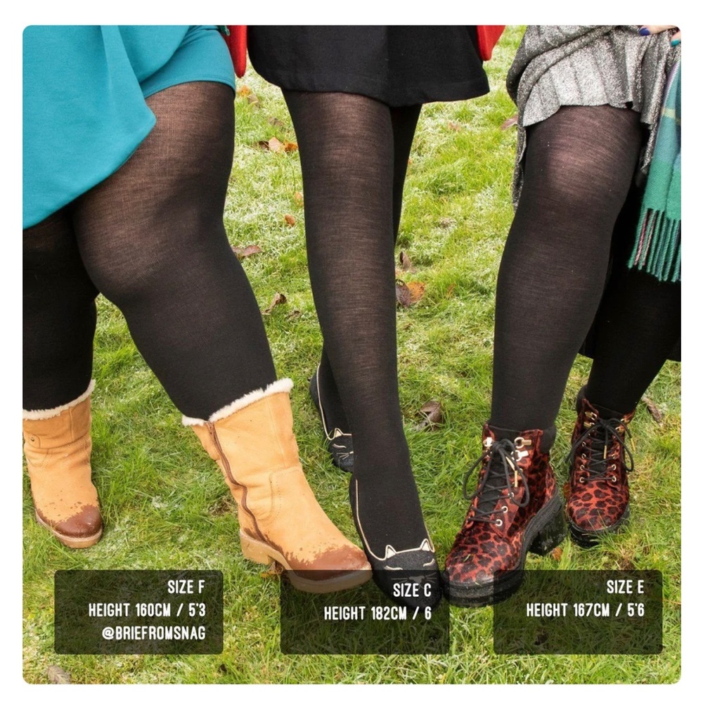 Snag merino wool tights, NWT